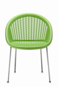 Светло зелен дизайнерски стол